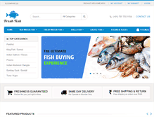 Tablet Screenshot of freshfishmumbai.com